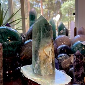 🔥SALE🔥 Rainbow Fluorite Crystal Tower!
